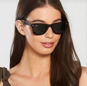 LIKE NEW RayBan Black Wayfarer RB2140 Sunglasses Men and Women